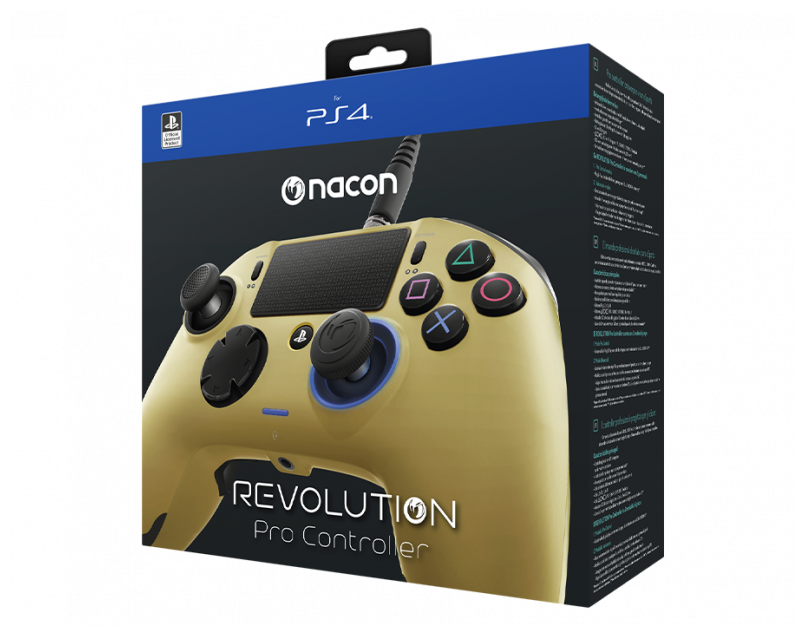 Геймпад проводной Nacon Revolution Pro Controller, черный