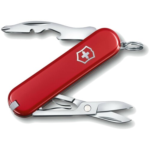 Нож многофункциональный VICTORINOX 0.6263 красный нож многофункциональный victorinox explorer красный