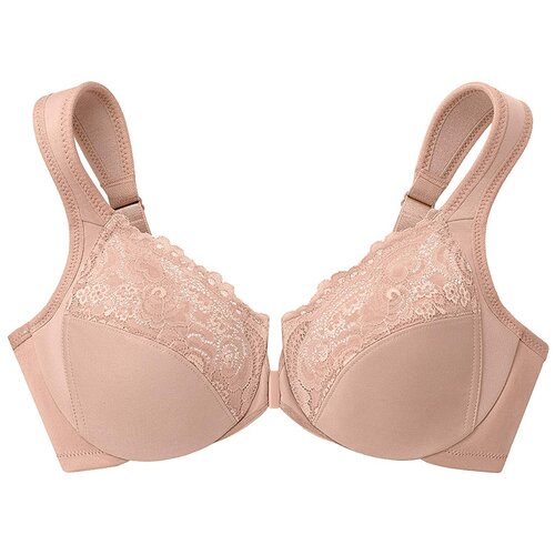 фото Бюстгальтер glamorise размер 105f(46ddd) cafe