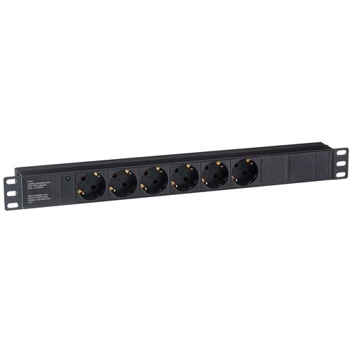 Модуль розеток ExeGate ServerPro PDU-19H601 черный блок питания exegate serverpro 1u 200ds 200w ex264624rus