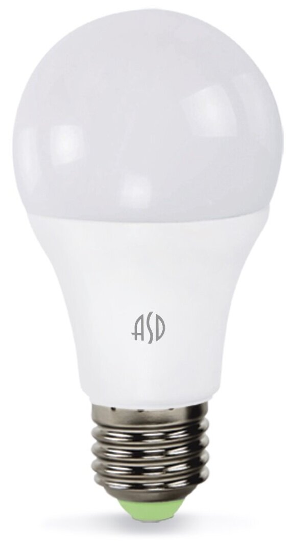 Лампа светодиодная ASD LED-Standard, E27, A60, 11Вт, 3000 К
