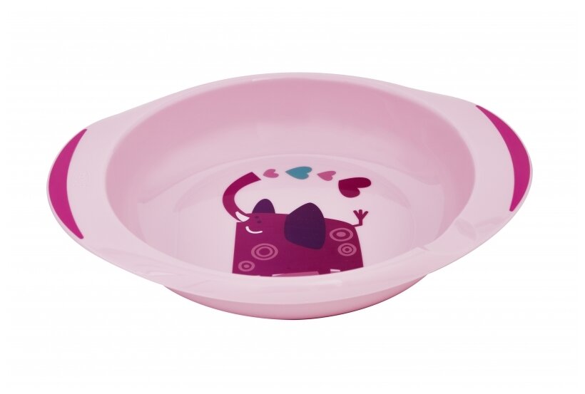 Подарочный набор посуды Chicco Meal Set, 12+ мес., розовый (16201.10) - фото №3