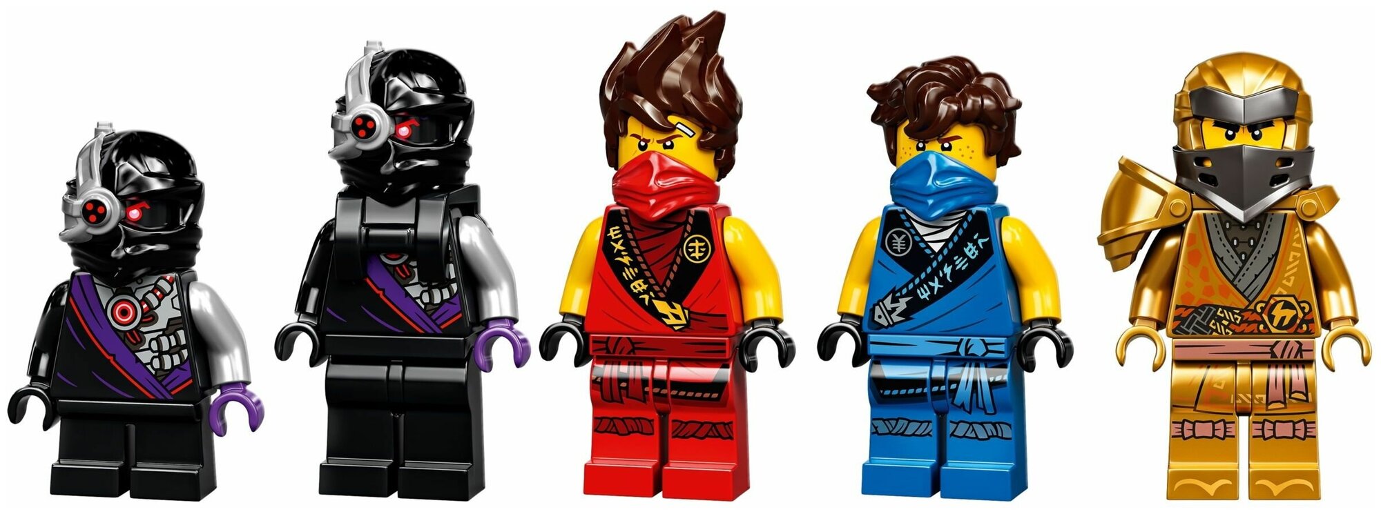 Конструктор LEGO Ninjago Ниндзя-перехватчик Х-1 - фото №5