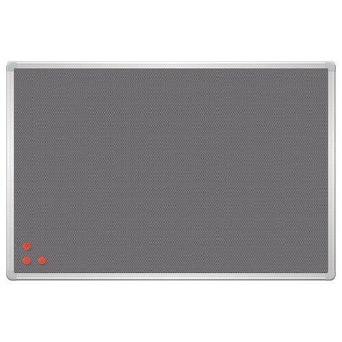 фото Доска для информации 2x3 фетровая с металлической сеткой, pin mag, 60х90 см, office (tpa96)