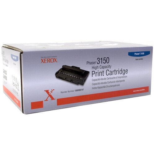 Картридж Xerox 109R00747, 5000 стр, черный xerox принт картридж xerox 109r00747 оригинальный черный