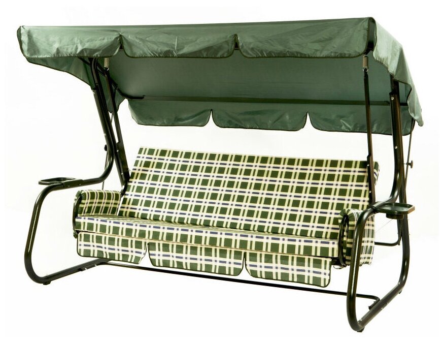 Садовые качели 4-местные Рускемпинг Торнадо + 10К, до 450 кг — купить ...