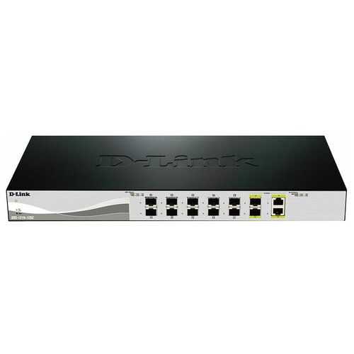 Коммутатор D-Link DXS-1210-12SCA3A Настраиваемый L2 10 ports 10GBase-X SFP 2 combo-ports 10GBase-TSFP 6274400₽
