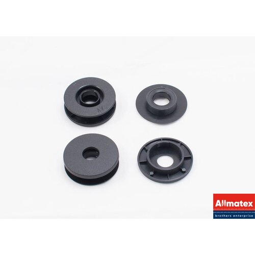 Клипса AV (2 комплекта) черная для крепления ковриков Audi, Volkswagen, Skoda, Seat