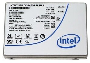 Твердотельный накопитель Intel P4510 Series 1 ТБ U.2 SSDPE2KX010T8 - фото №13