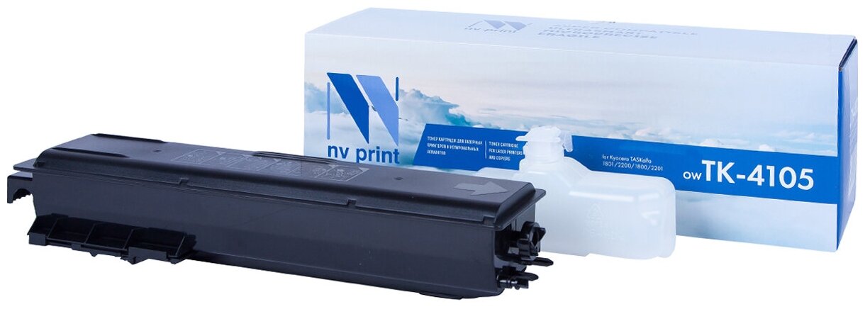 Картридж NV Print TK-4105 для Kyocera, 15000 стр, черный