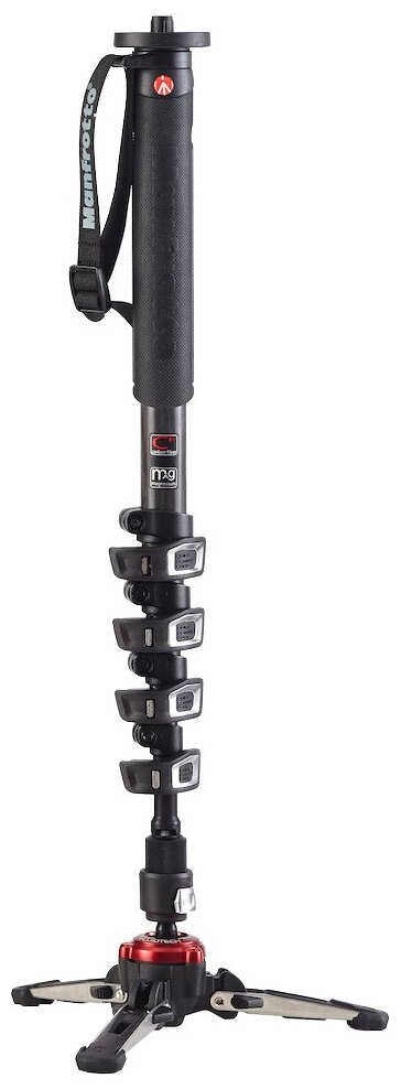 Монопод Manfrotto XPRO с FluidTech базой, карбоновый