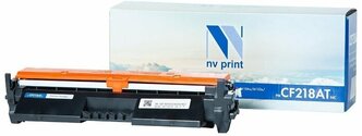 Картридж лазерный NV Print совместимый CF218AT (без чипа)