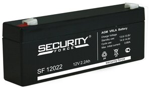 Фото Аккумуляторная батарея Security Force SF 12022 12В 2.2 А·ч