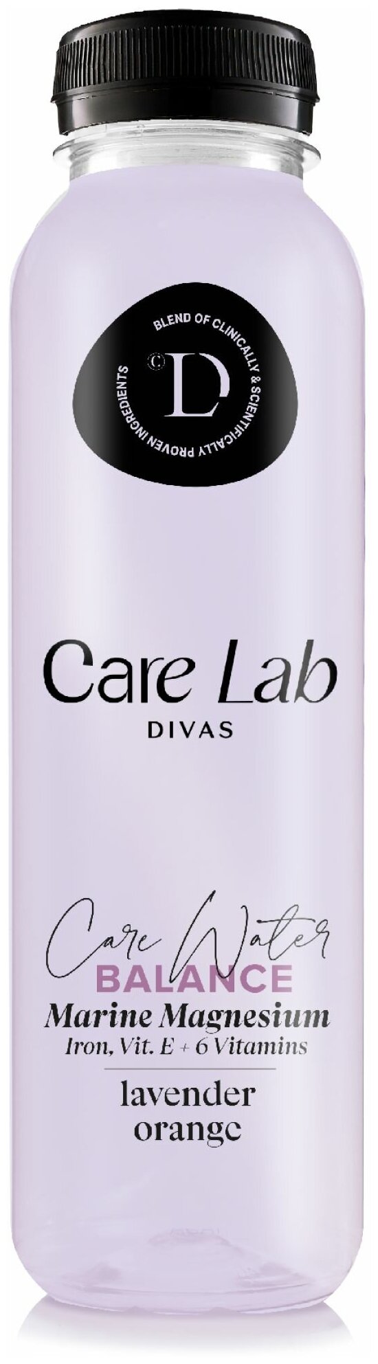 Витаминизированный напиток Напиток Divas, Care Lab, Lavender Orange, Дивас Кэр Лаб Антистресс, Лаванда, Апельсин 0.4л, пластик Словакия