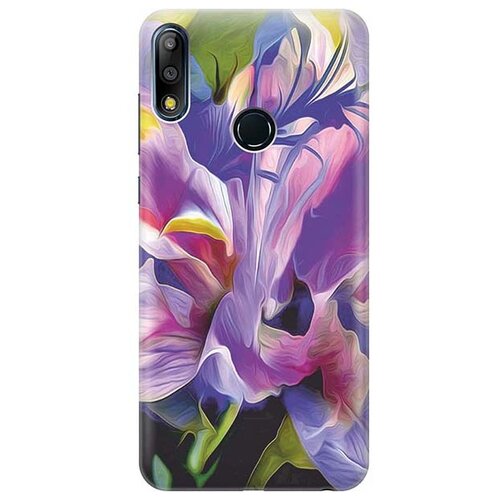 фото Ультратонкий силиконовый чехол-накладка для asus zenfone max pro (m2) zb631kl с принтом gosso