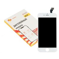 Дисплей для iPhone ( айфон ) 6 в сборе с тачскрином и монтажной рамкой ZeepDeep PREMIUM , белый