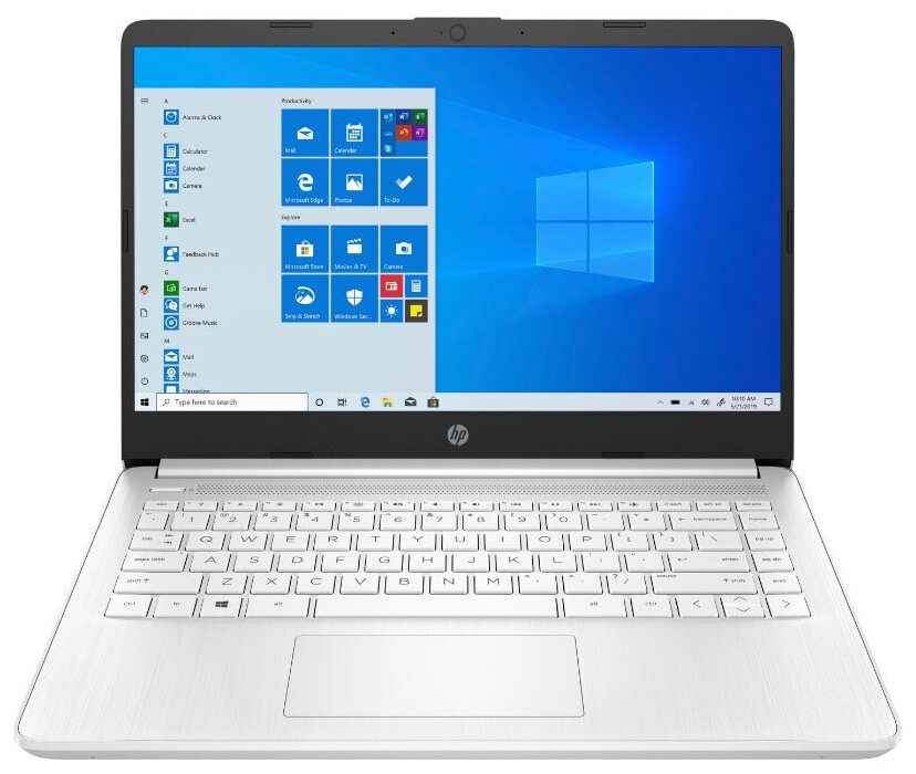 Ноутбук HP 14s-dq2007ur 2X1P1EA (Intel Pentium Gold 7505 2.0GHz/4096Mb/256Gb SSD/Intel UHD Graphics/Wi-Fi/14/1920x1080/Windows 10 64-bit)