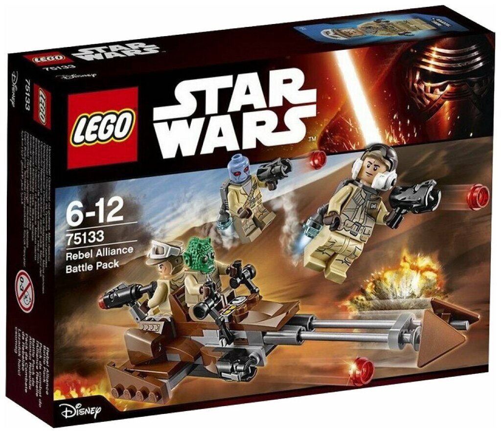 Конструктор LEGO Star Wars 75133 Боевой набор Повстанцев