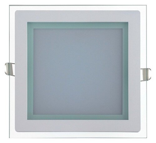 Светильник HOROZ ELECTRIC Maria-12 HRZ00000330, LED, 12 Вт, 6400, цвет арматуры: белый, цвет плафона: белый