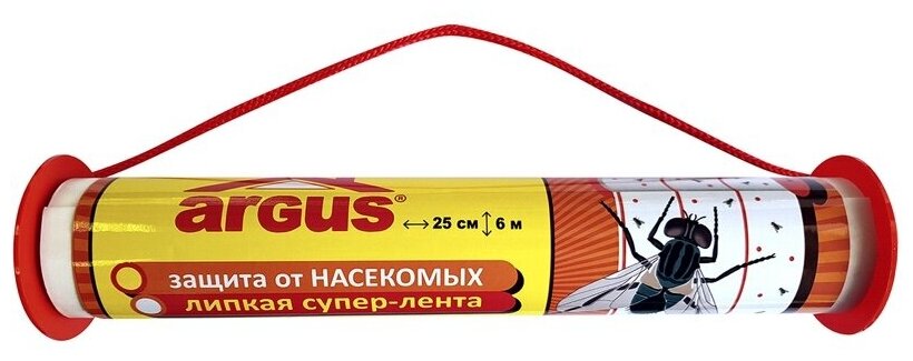 Ловушка ARGUS клеевая от мух Ролик 6м Х 25см