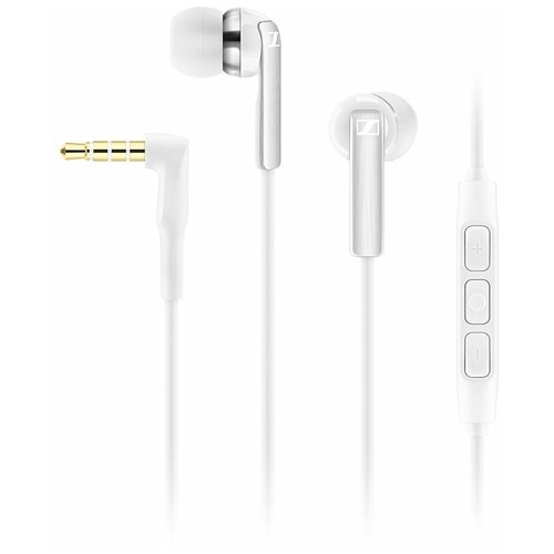 Наушники Sennheiser CX 200i mini jack 35 mm белый 619000₽