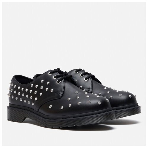 фото Ботинки dr. martens 1461 stud wanama oxford чёрный, размер 45 eu