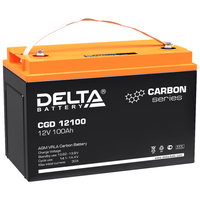 Аккумулятор Ибп 12В 100 А. ч. Delta Carbon (Cgd 12100) (330Х173х220) (Agm) DELTA battery арт. CGD 12100