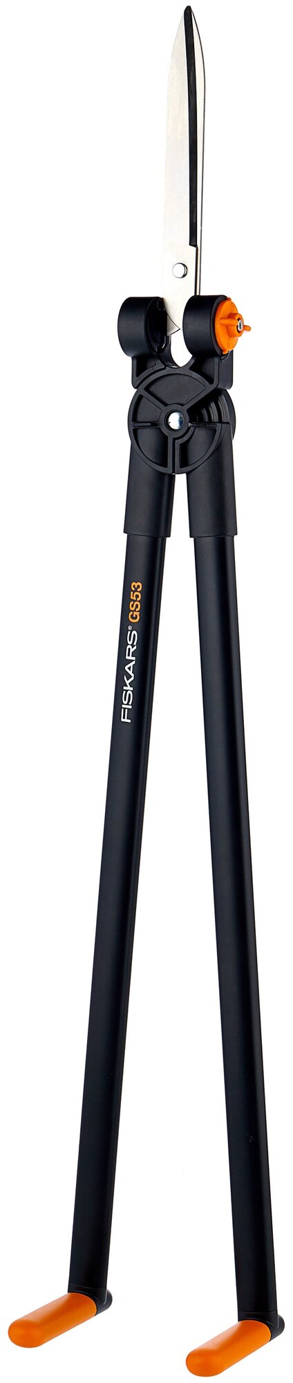 Садовые ножницы Fiskars PowerLever GS53 черный/оранжевый 1001565 .