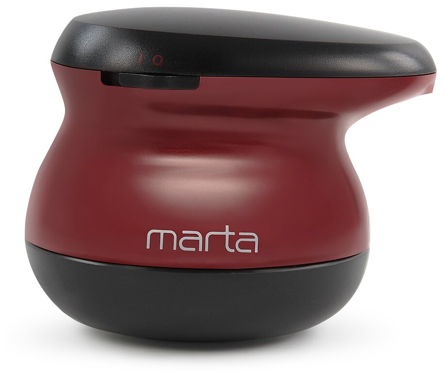 MARTA MT-2234 бордовый гранат маш. для удаления катышков - фотография № 2