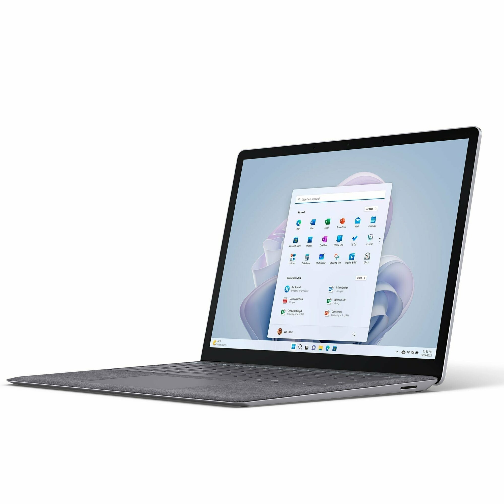 Ноутбук Microsoft Surface Laptop 5 13.5" i7 16GB 512GB Platinum Alcantara