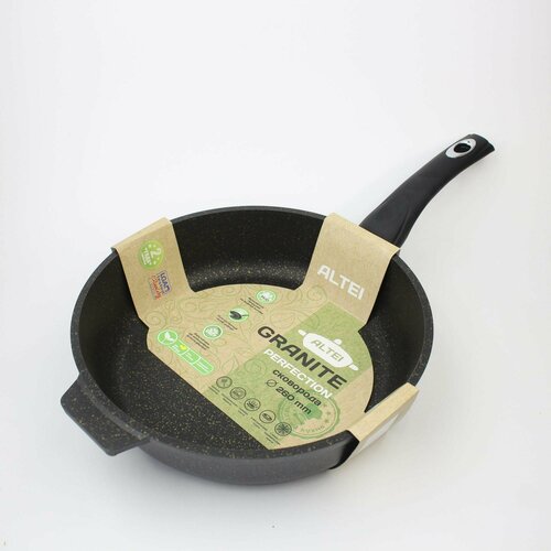 Сковорода 240мм несъемн/ручка б/кр с антипригарным покрытием 