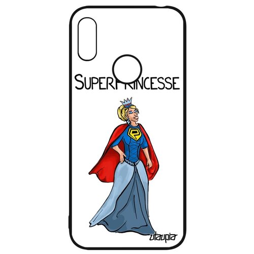 фото Чехол для смартфона y6 2019, "суперпринцесса" супергерой юмор utaupia