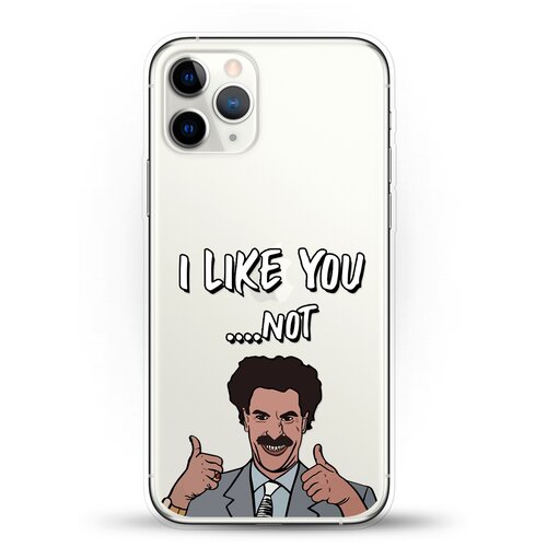 фото Силиконовый чехол i like you на apple iphone 11 pro max andy & paul