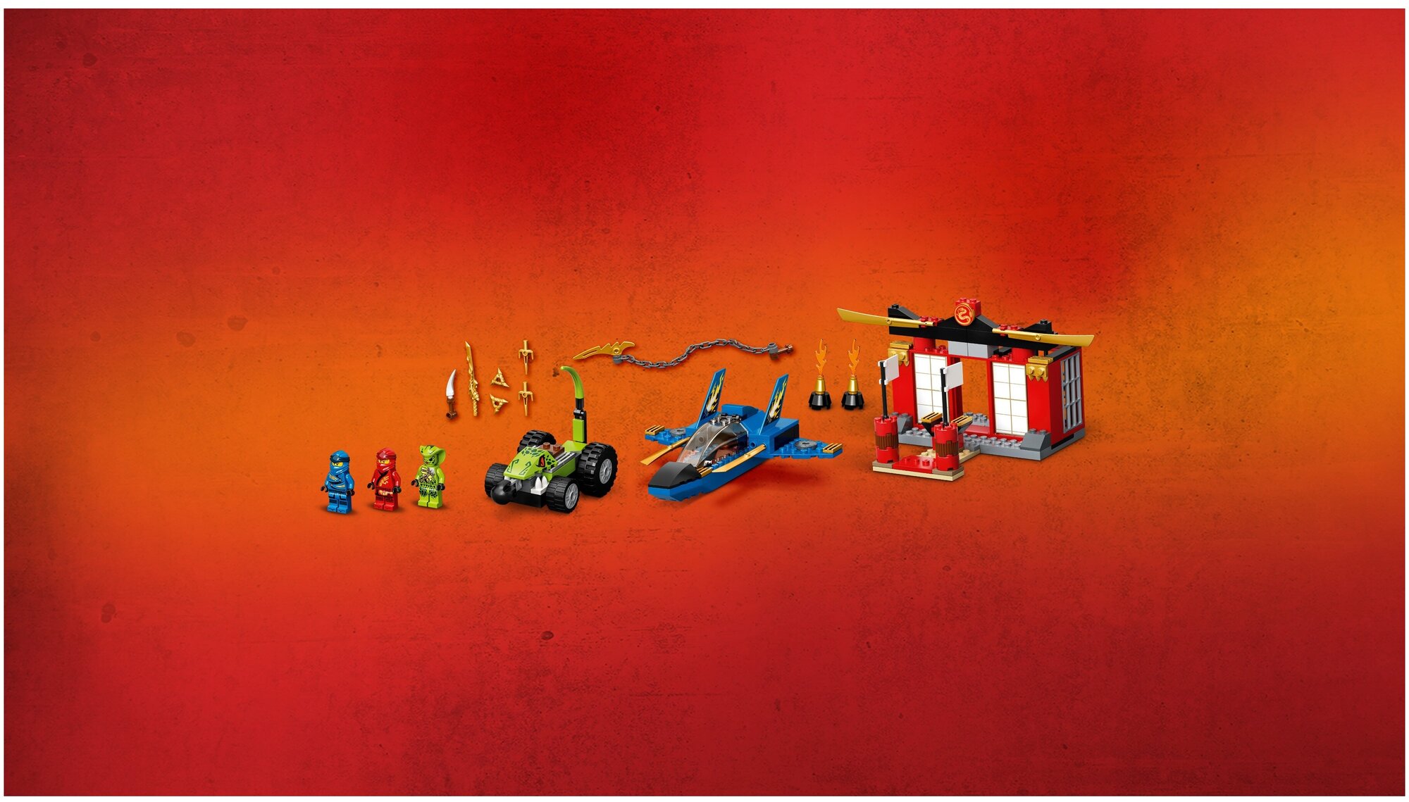 Конструктор LEGO Ninjago Бой на штормовом истребителе, 165 деталей (71703) - фото №10