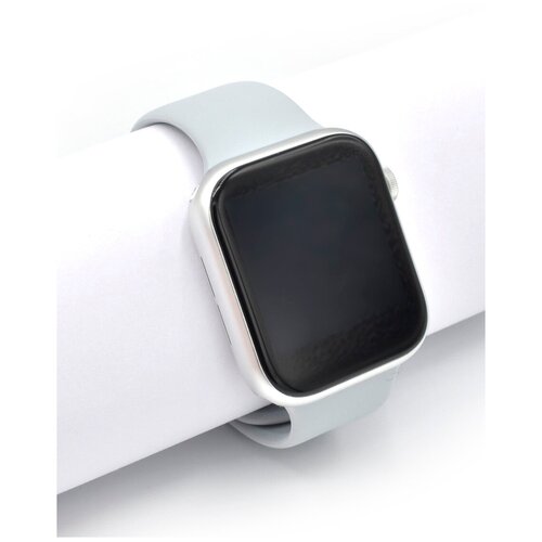 фото Ремешок (силиконовый) innovation для часов apple watch 38/40 серый