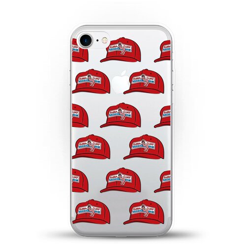 фото Силиконовый чехол bubba gump на apple iphone 7 andy & paul