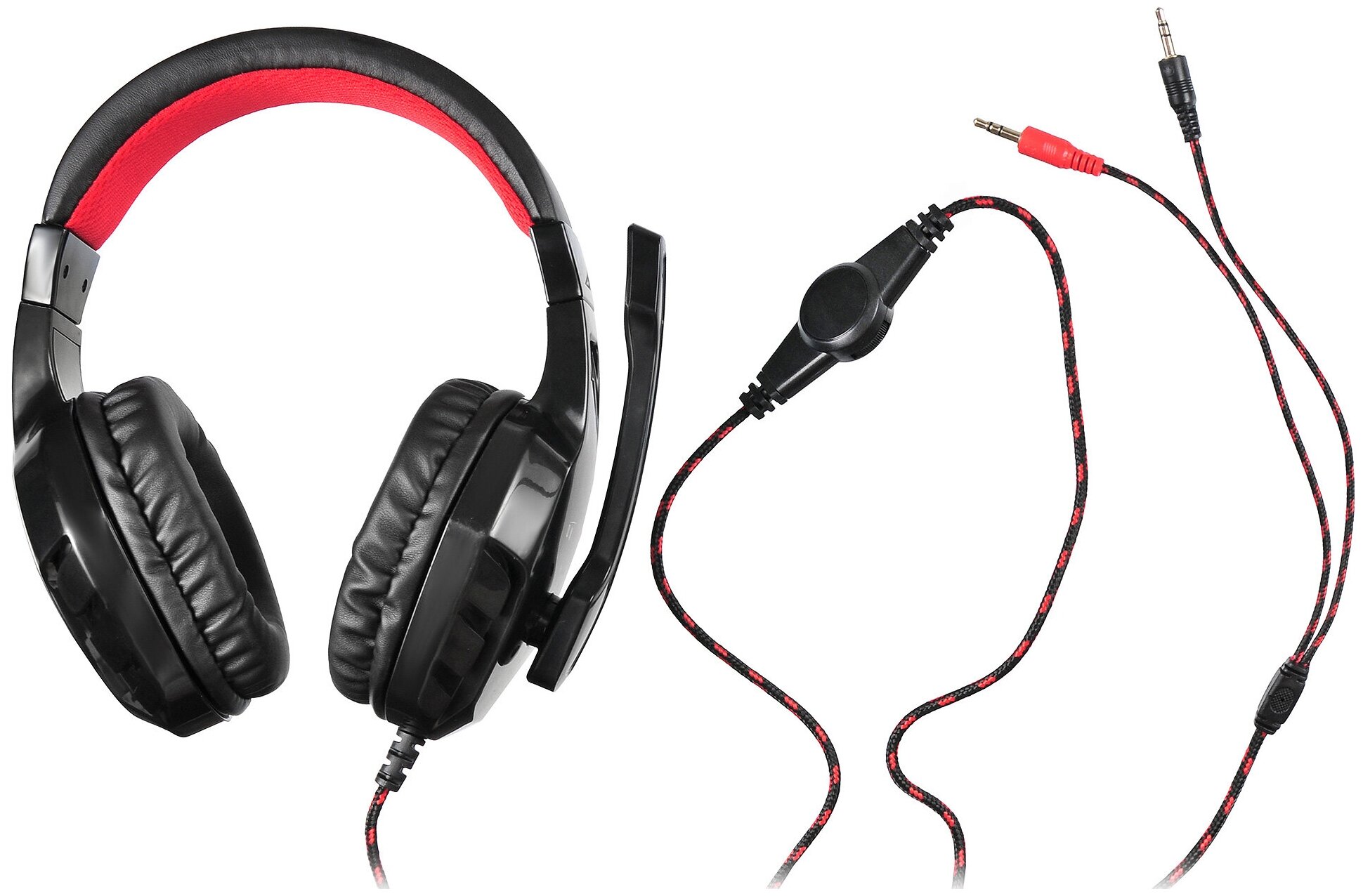 OKLICK HS-L320G PHOENIX черныйкрасный