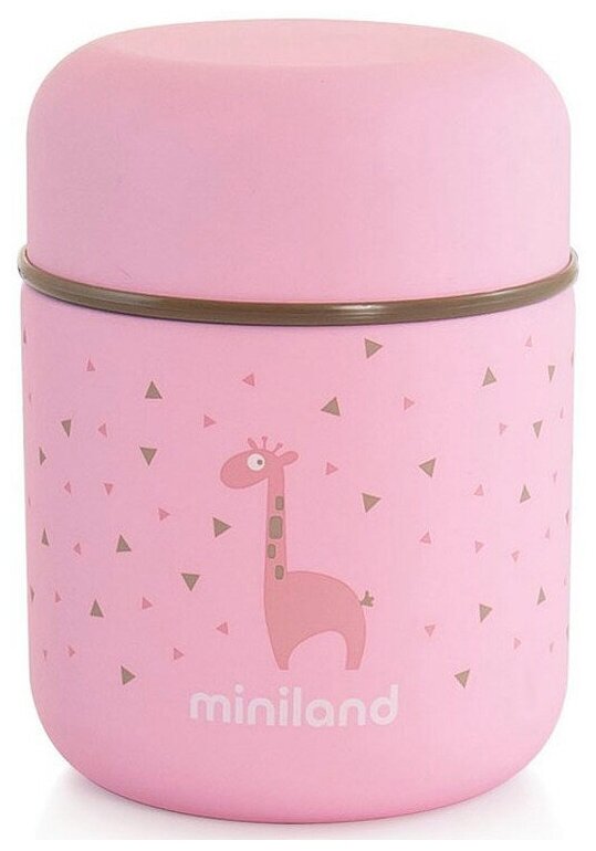 Термос для еды Miniland Silky Thermos Mini, 0.28 л, rose