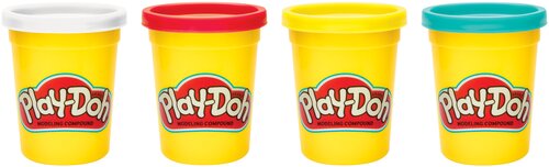 Масса для лепки Play-Doh набор 4 банки B5517, 448 г 4 цв.