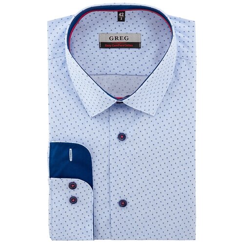 фото Рубашка мужская длинный рукав greg 223/231/07/z/1p 174-184 39