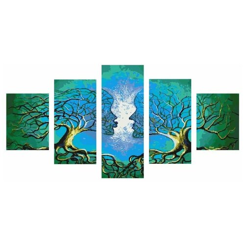 Модульная алмазная мозаика, 80х150 см / Полная выкладка / Kubanstar