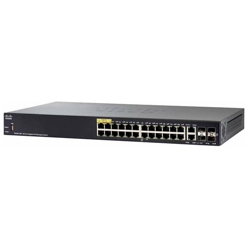 Коммутатор Cisco SG350-28P-K9-EU 9168100₽