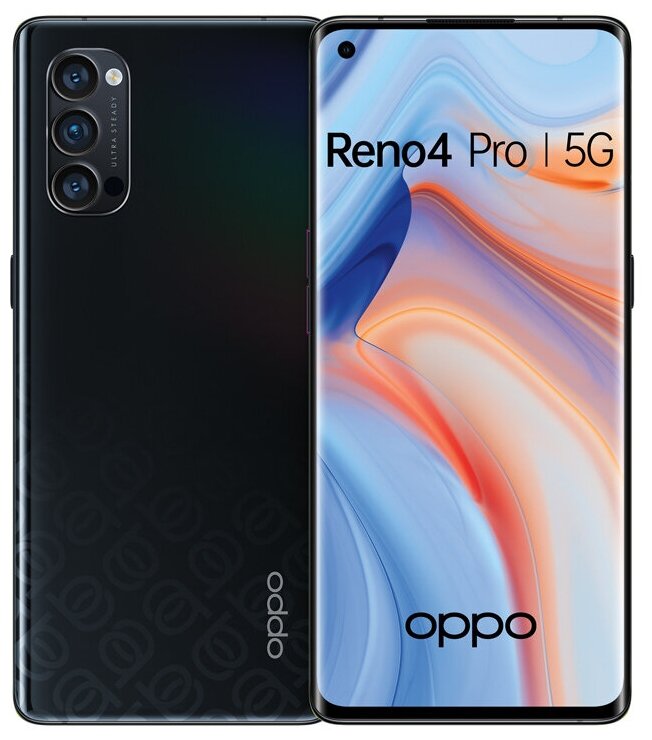 Смартфон OPPO Reno 4 Pro 5G, Dual nano SIM, черный