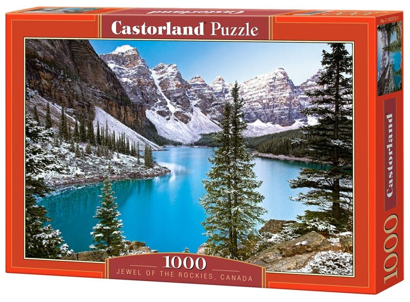 Пазл 1000 деталей Castorland: Озеро, Канада