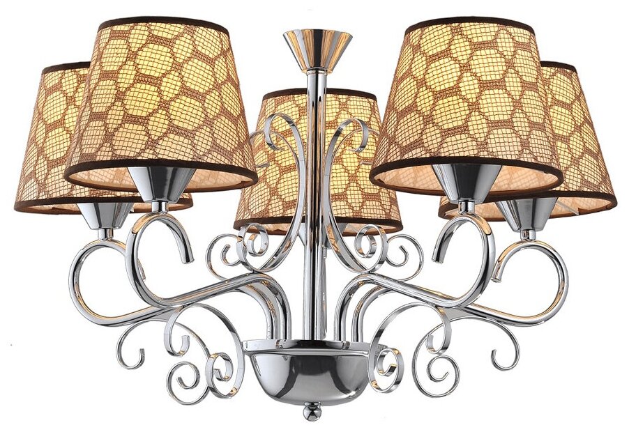 Люстра HONEY 5xE14x40W хром