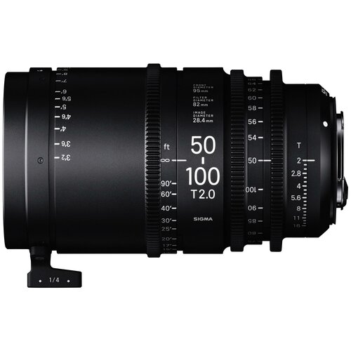 кинообъектив sigma 24 35mm t2 2 ff ce m canon ef Объектив Sigma 50-100mm T2 Canon EF, черный