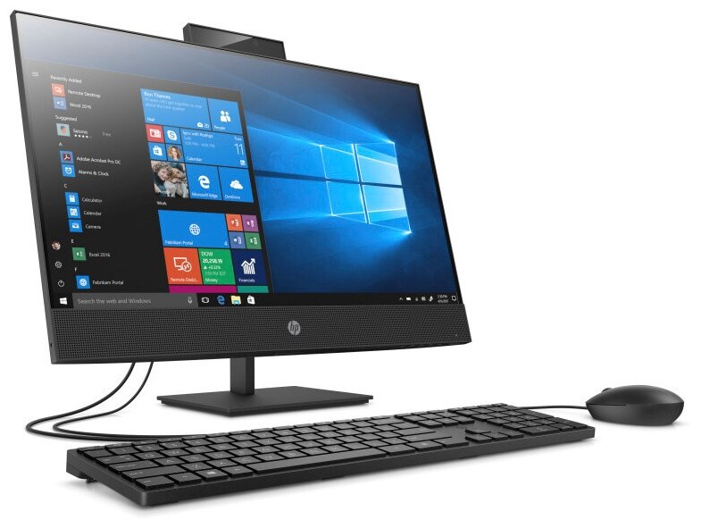 238 Моноблок HP ProOne 440 G6 238 Fixed Stand 205V9ES 1920x1080 Intel Core i5-10500T 23 ГГц RAM 8 ГБ SSD 256 ГБ Intel UHD Graphics 630 Windows 10 Professional черный