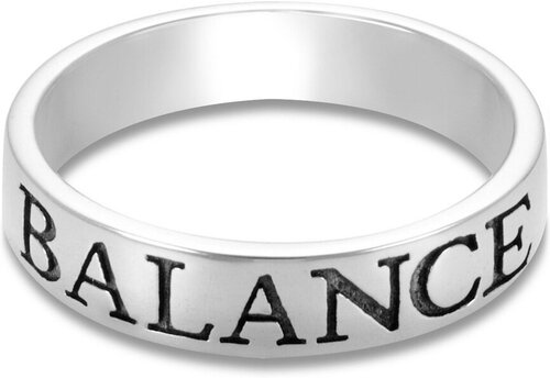Кольцо Aloha Gaia Кольцо BALANCE, серебро, 925 проба, размер 16