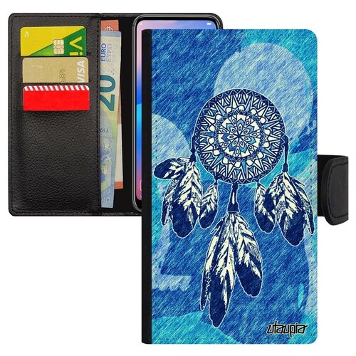 фото Чехол-книжка на смартфон iphone 7, "ловец снов" амулет dream utaupia