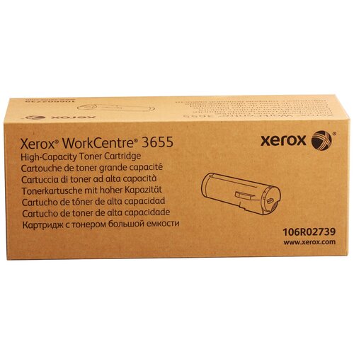 Картридж Xerox 106R02739, 14400 стр, черный